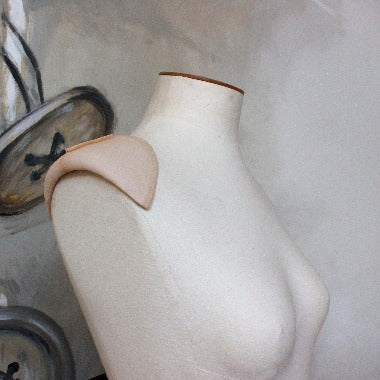 CLR 3020 SHIRT SHOULDER PAD COVERED AND WITH VELCRO