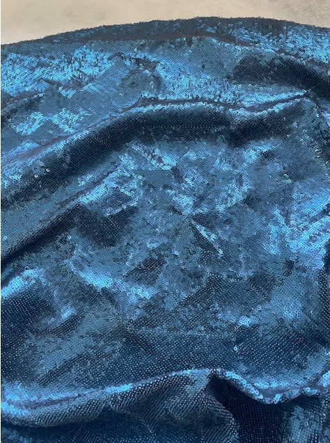 IBIZA GEOMETRIC SEQUIN ON A MESH BASE (4.1m Length)