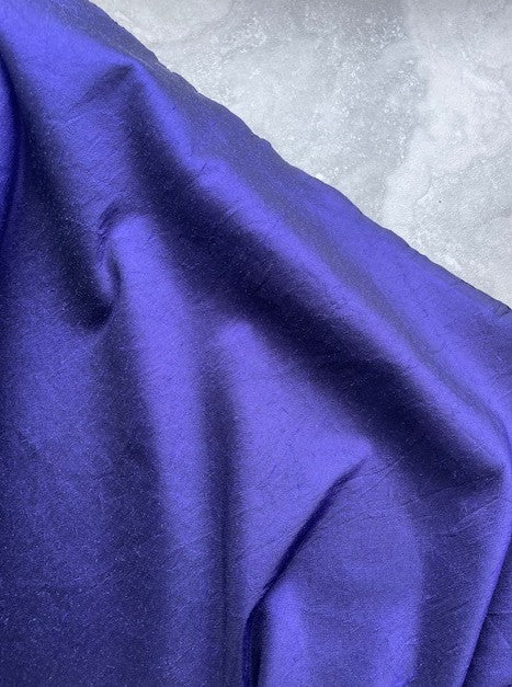 100% WASHED DUPION SILK - IRIS (3m)
