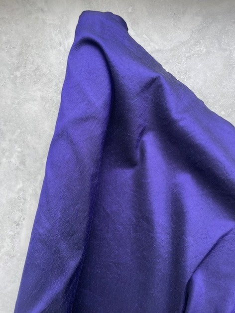 100% WASHED DUPION SILK - IRIS (3m)