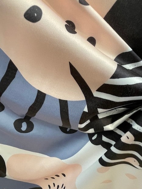 MACY POLYESTER SATIN PRINT