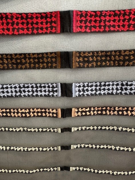 100% SILK STRIPED HORIZONTAL ORGANZA (3.8m Length)