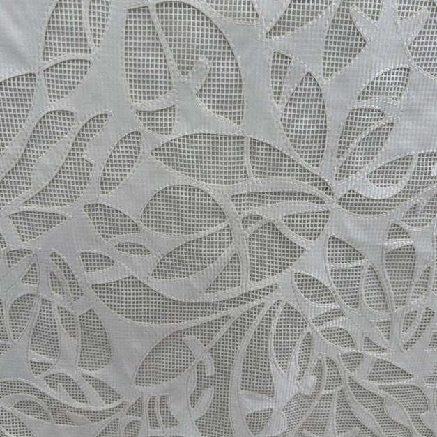 LASER CUT APPLIQUE ON COTTON BASE (6m Length)