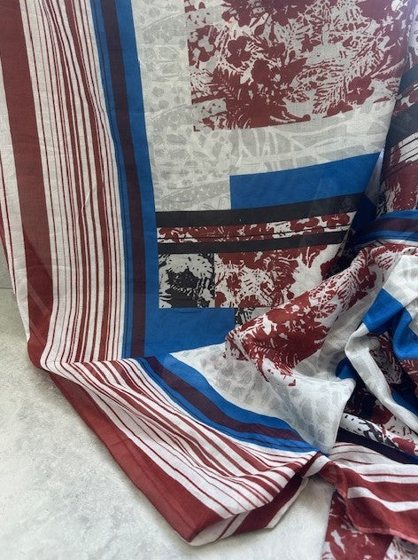 ITALIAN PRINTED COTTON VOILE (3m Length)