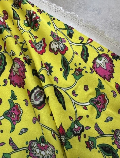 FIORELLA BUTTERCUP 100% VISCOSE