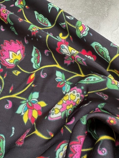 FIORELLA BLACK BASE 100% VISCOSE