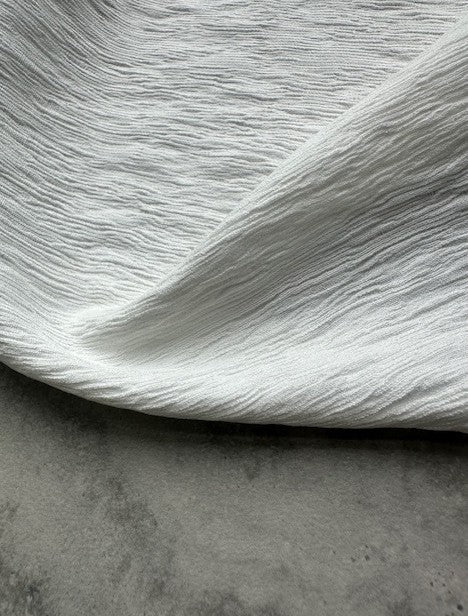 LADY OF THE LAKE RIPPLED VISCOSE CREPE