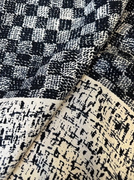 ABSTRACT PLAINS 100% SILK