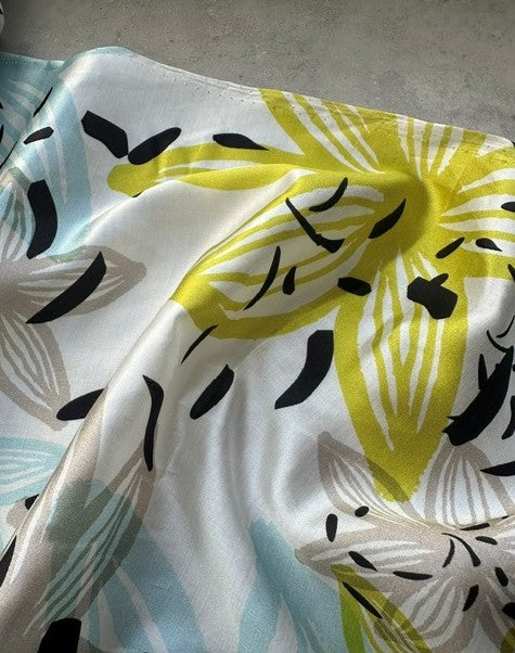 VIOLETTA ITALIAN SILK / COTTON PRINT (3m Length)
