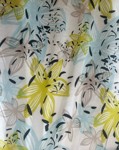 VIOLETTA ITALIAN SILK / COTTON PRINT (3m Length)