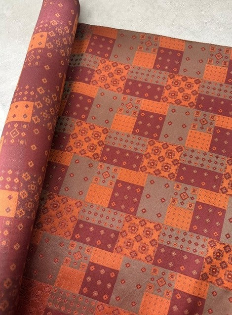 YUSSEF 100% ITALIAN SILK JACQUARD