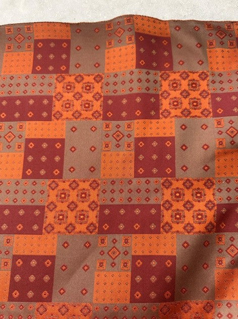 YUSSEF 100% ITALIAN SILK JACQUARD
