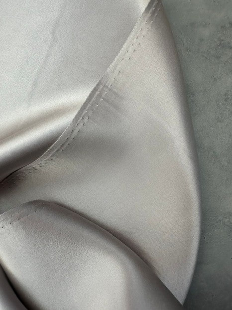 CAMEO ROSE 100% DOUBLE FACED SILK SATIN
