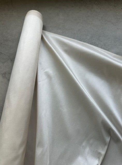 100% DUPION SILK - IVORY
