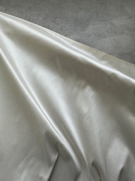 100% DUPION SILK - IVORY