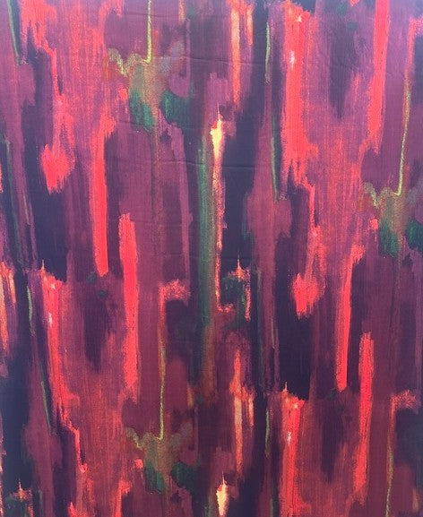 ARIZONA MULTI COLOURED PRINT ON SILK BASE