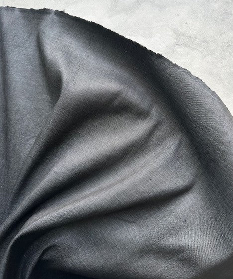 BLACK PEARL 100% RAW SILK