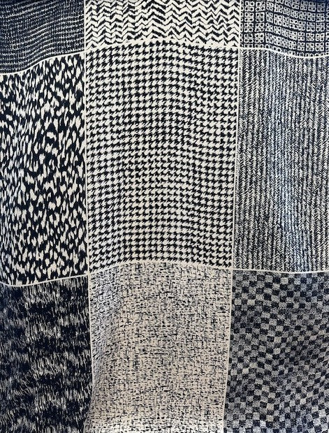 ABSTRACT PLAINS 100% SILK
