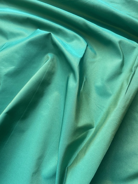 ITALIAN SILK BLEND TAFFETA - KAKARIKI