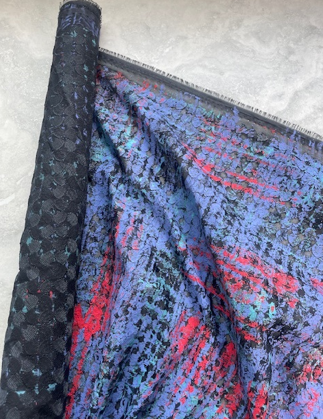 PAINTED TEXTURED PRINT ON A NYLON BASE (3.6m Length)