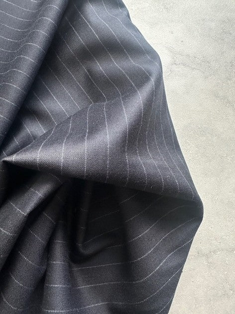 MARLOW 100% WOOL PINSTRIPED SUITING