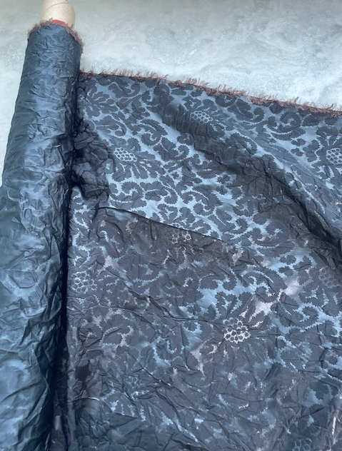 BAROQUE FLOCKED ITALIAN TAFFETA (3m Length)