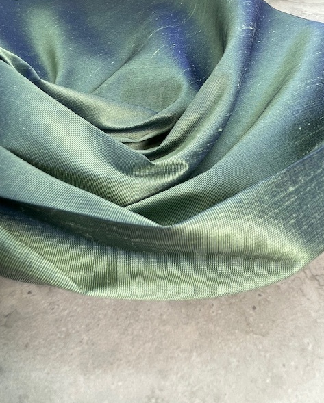 DUPION SILK BLEND - PISTACHIO