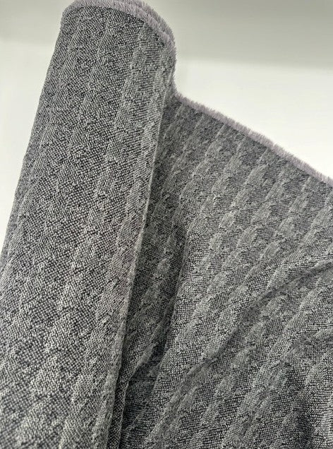 ROSEMARY WOOL/VISCOSE WEAVED HOUNDSTOOTH (5m Length)