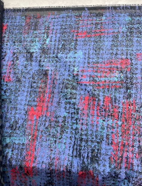 PAINTED TEXTURED PRINT ON A NYLON BASE (3.6m Length)