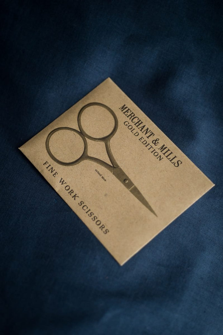 MERCHANT & MILLS GOLD FINE WORK SCISSORS