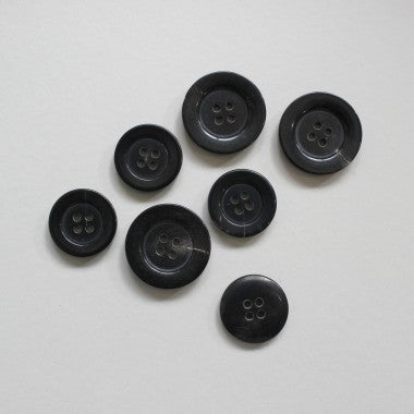 HORN WIDE FLAT RIM BUTTON (4400)