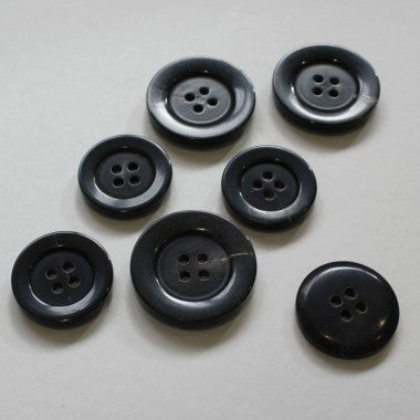 HORN WIDE FLAT RIM BUTTON (4400)