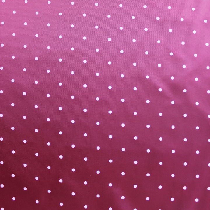 MAROON DOT TWILL LINING
