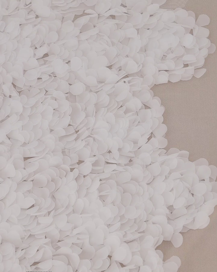 ROSANNA APPLIQUE EMBROIDERY IVORY