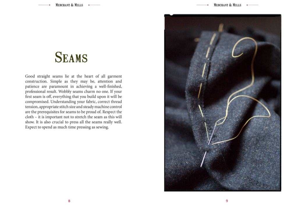 MERCHANT & MILLS ELEMENTARY SEWING SKILLS BOOK