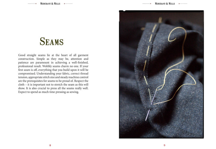 MERCHANT & MILLS ELEMENTARY SEWING SKILLS BOOK